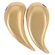 Pendente cuore da condividere 20x16 mm - Dorato in oro fino x1|raw }}