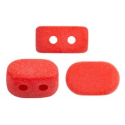 Perle in vetro Lipsi® di Puca® 4x6 mm - Opaque Light Coral Mat x10g|raw }}