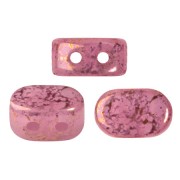 Perle in vetro Lipsi® di Puca® 4x6 mm - Light Rose Opal Bronze x10g