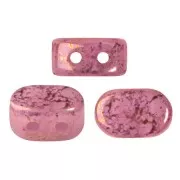 Perle in vetro Lipsi® di Puca® 4x6 mm - Light Rose Opal Bronze x10g