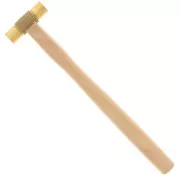 Martello a doppia testa in ottone x1