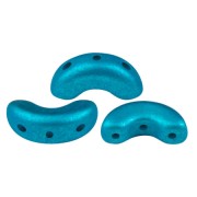 Arcos® di Puca® 5x10 mm - Metalust Turquoise Mat x10g
