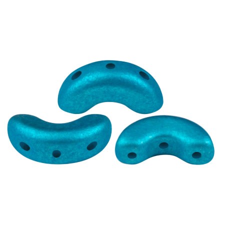 Arcos® di Puca® 5x10 mm - Metalust Turquoise Mat x10g