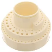 Supporto rotante in plastica per punte da trapano, frese e mole, 112 scanalature x1
