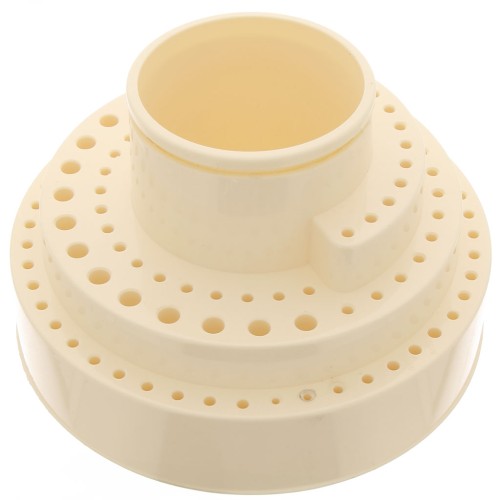 Supporto rotante in plastica per punte da trapano, frese e mole, 112 scanalature x1