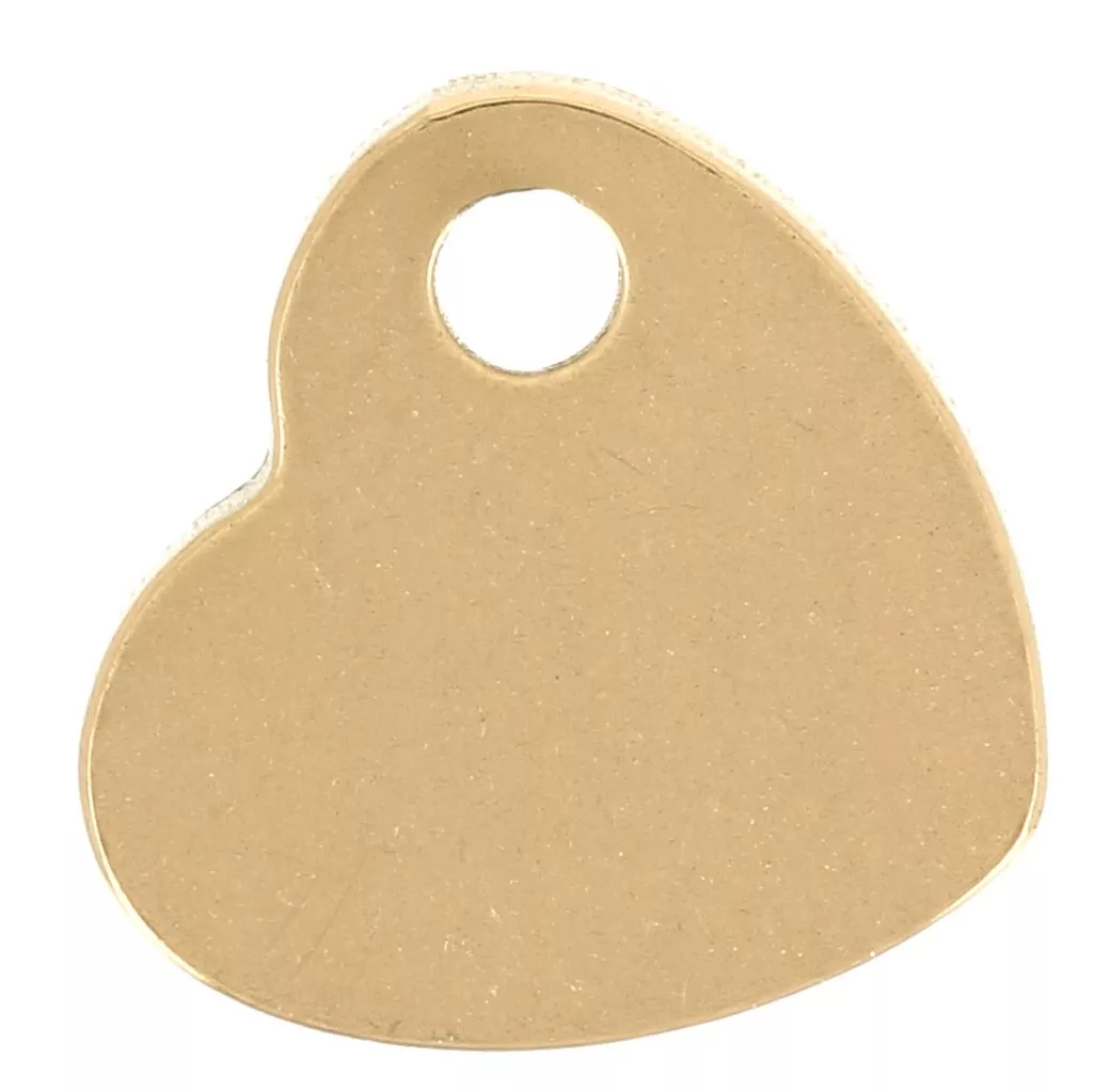 Ciondolo con Castone per Quadrato 4470 10 mm Argento Antico
