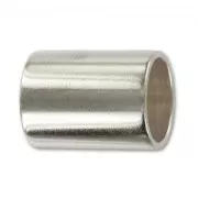 Passanti 12x16 mm per cordoni 10 mm Placcatura argento antico x1