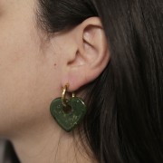 Orecchini rotondi da 20 mm - filo da 3 mm - acciaio inossidabile 304L x2