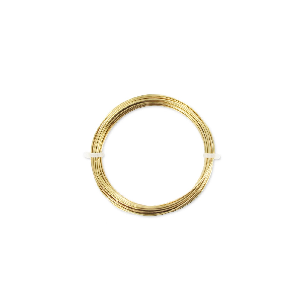 Filo tondo in ottone nudo da 24 g 0,5 mm Morbidissimo Filo per