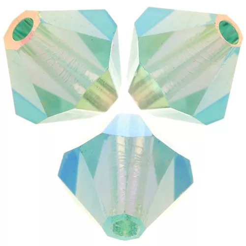 Biconi Preciosa 6 mm - MC Bead Rondell - Caribbean Sea AB 2X x12