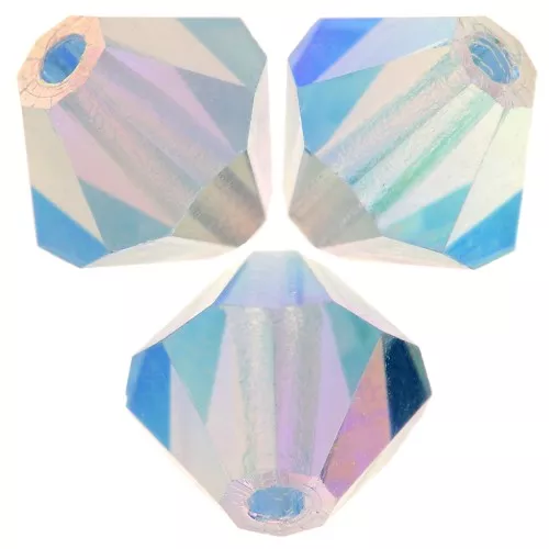 Biconi Preciosa 6 mm - MC Bead Rondell - Aquamarine AB 2X x12