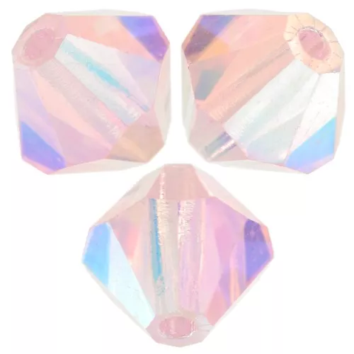 Biconi Preciosa 6 mm - MC Bead Rondell - Pink Sapphire AB 2X x12