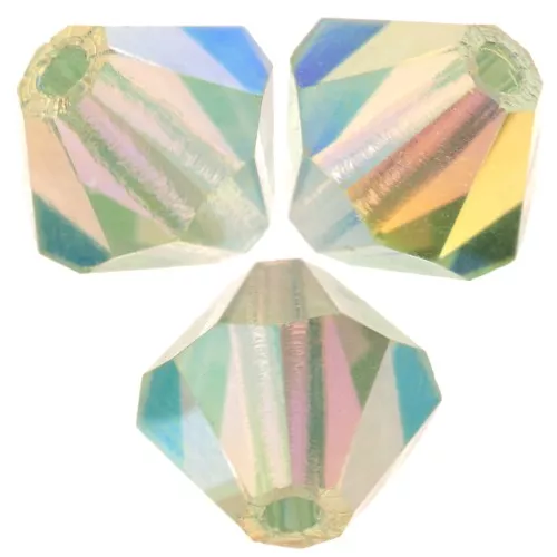 Biconi Preciosa 6 mm - MC Bead Rondell - Chrysolite AB 2X x12
