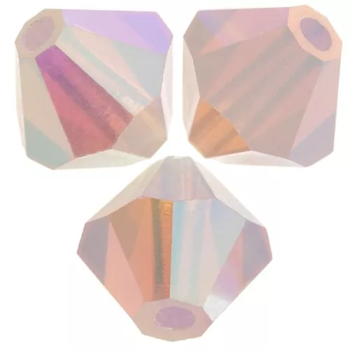 Biconi Preciosa 6 mm - MC Bead Rondell - Rose Opal AB 2X x12