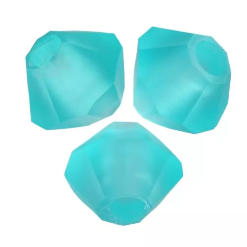 Biconi Preciosa 3 mm - MC Bead Rondell - Blue Zircon Matt x30
