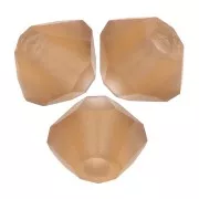 Biconi Preciosa 3 mm - MC Bead Rondell - Smoked Topaz Matt x30