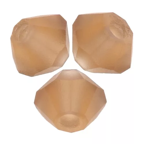 Biconi Preciosa 3 mm - MC Bead Rondell - Smoked Topaz Matt x30
