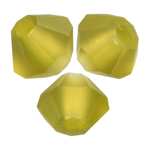 Biconi Preciosa 3 mm - MC Bead Rondell - Olivine Matt x30