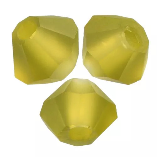 Biconi Preciosa 3 mm - MC Bead Rondell - Olivine Matt x30