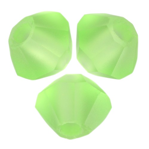 Biconi Preciosa 3 mm - MC Bead Rondell - Peridot Matt x30
