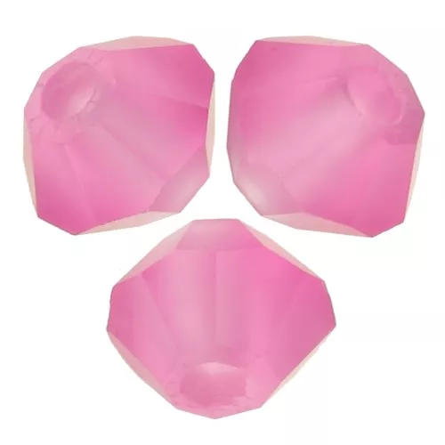 Biconi Preciosa 3 mm - MC Bead Rondell - Rose Matt x30