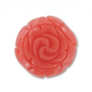 Perla tonda sintetica rosa mm. 13 Peach x1|raw }}