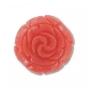 Perla tonda sintetica rosa mm. 13 Peach x1