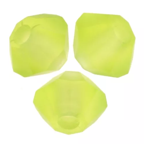 Biconi Preciosa 3 mm - MC Bead Rondell - Limecicle Matt x30