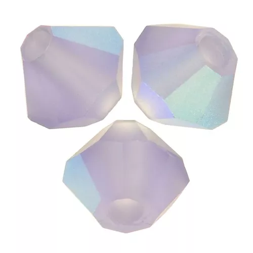 Biconi Preciosa 3 mm - MC Bead Rondell - Tanzanite AB Matt x30