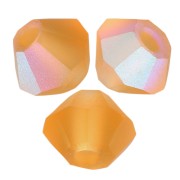 Biconi Preciosa 3 mm - MC Bead Rondell - Topaz AB Matt x30|raw }}