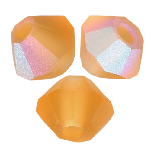 Biconi Preciosa 3 mm - MC Bead Rondell - Topaz AB Matt x30