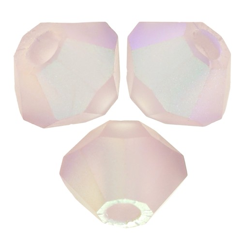 Biconi Preciosa 3 mm - MC Bead Rondell - Light Amesthyst AB Matt x30
