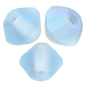 Biconi Preciosa 3 mm - MC Bead Rondell - Aquamarine AB Matt x30|raw }}