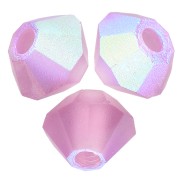 Biconi Preciosa 3 mm - MC Bead Rondell - Amethyst AB Matt x30|raw }}