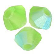 Biconi Preciosa 3 mm - MC Bead Rondell - Peridot AB Matt x30|raw }}