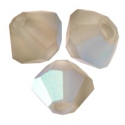 Biconi Preciosa 3 mm - MC Bead Rondell - Black Diamond AB Matt x30