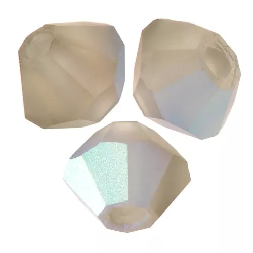 Biconi Preciosa 3 mm - MC Bead Rondell - Black Diamond AB Matt x30