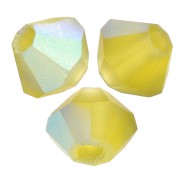 Biconi Preciosa 3 mm - MC Bead Rondell - Olivine AB Matt x30