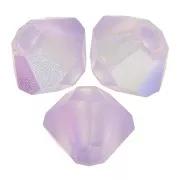 Biconi Preciosa 3 mm - MC Bead Rondell - Violet AB Matt x30