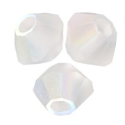 Biconi Preciosa 3 mm - MC Bead Rondell - Crystal AB Matt x30|raw }}