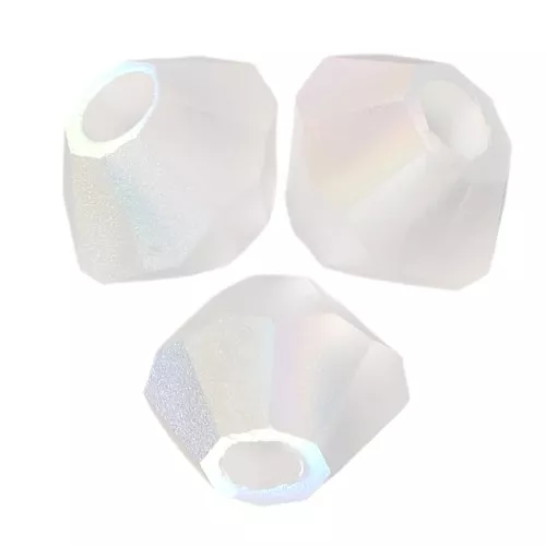 Biconi Preciosa 3 mm - MC Bead Rondell - Crystal AB Matt x30