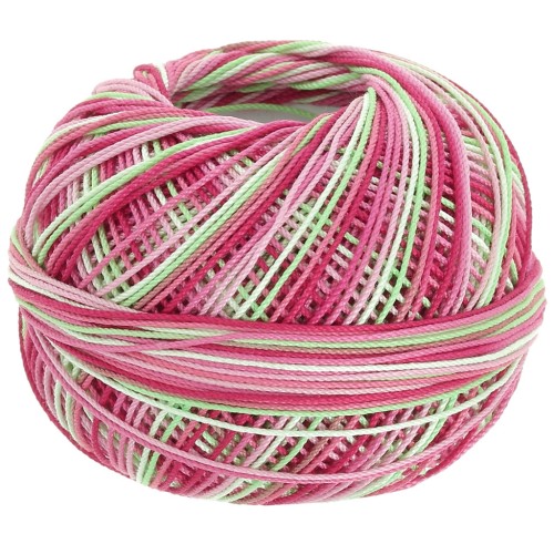 Filo di cotone Lizbeth dimensione 10 - Juicy Watermelon n°156 x111m