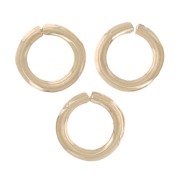Anelli aperti 2x0.4 mm - Gold filled x25|raw }}