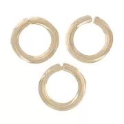 Anelli aperti 2x0.4 mm - Gold filled x25