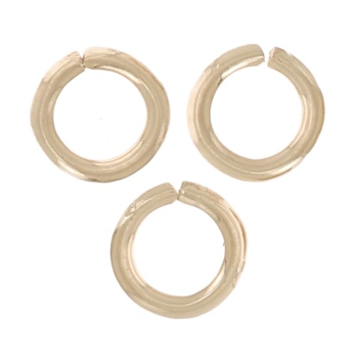 Anelli aperti 2x0.4 mm - Gold filled x25