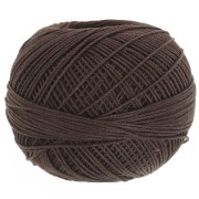 Filo di cotone Lizbeth dimensione 10 - Fudge Dark n°697 x111m