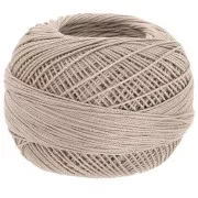Filo di cotone Lizbeth dimensione 10 - Medium Linen n°693 x111m
