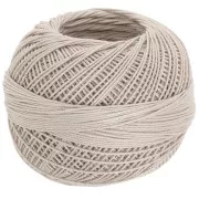 Filo di cotone Lizbeth dimensione 10 - Light Mocha Brown n°690 x111m