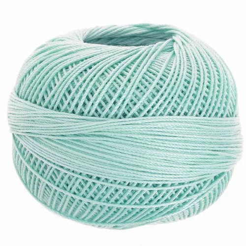 Filo di cotone Lizbeth dimensione 10 - Light Seagreen n°686 x111m