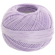 Filo di cotone Lizbeth dimensione 10 - Light Purple Iris n°646 x111m|raw }}